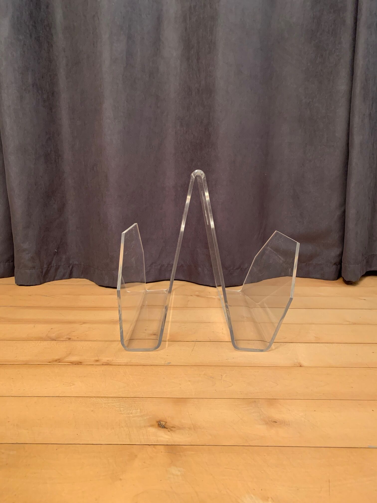 Lucite newspaper magazine, 1970s