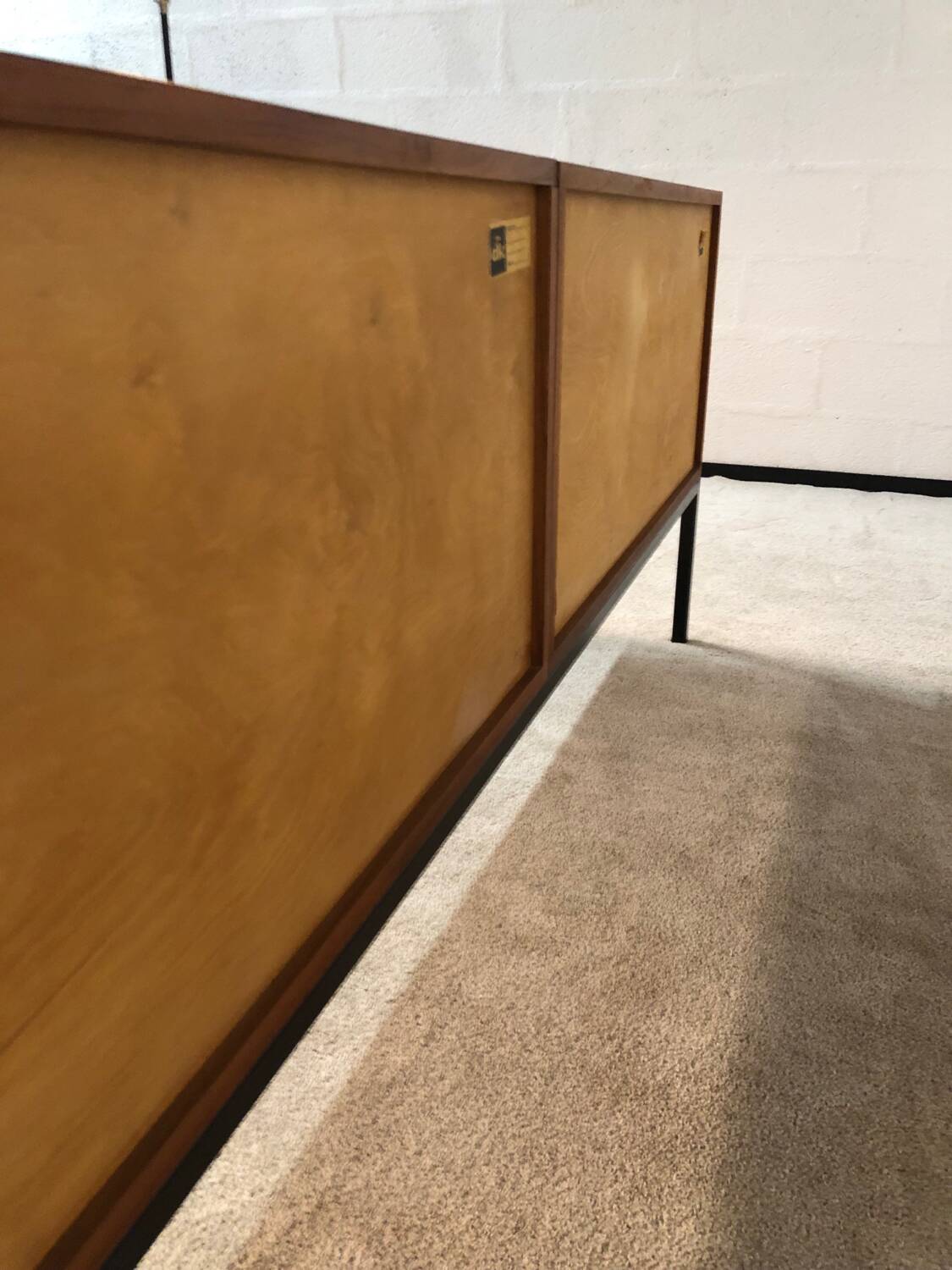 MDK sideboard in teak and steel circa 1960