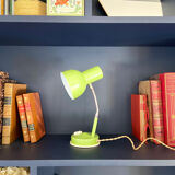 Small apple green desk lamp