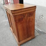 Old walnut buffet 2 doors 1 drawer