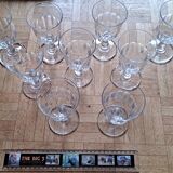 15 Verres baccarat model Chaulnes (water and wine)