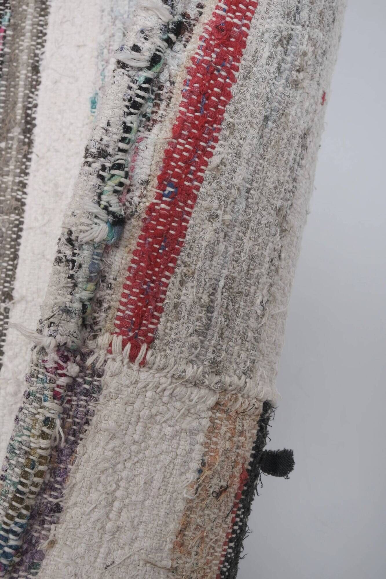Vintage Turkish hallway rug 246x317 cm