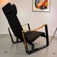 Leather and Steel Lounge Chair "Cité" by Jean Prouvé for Vitra, 2002