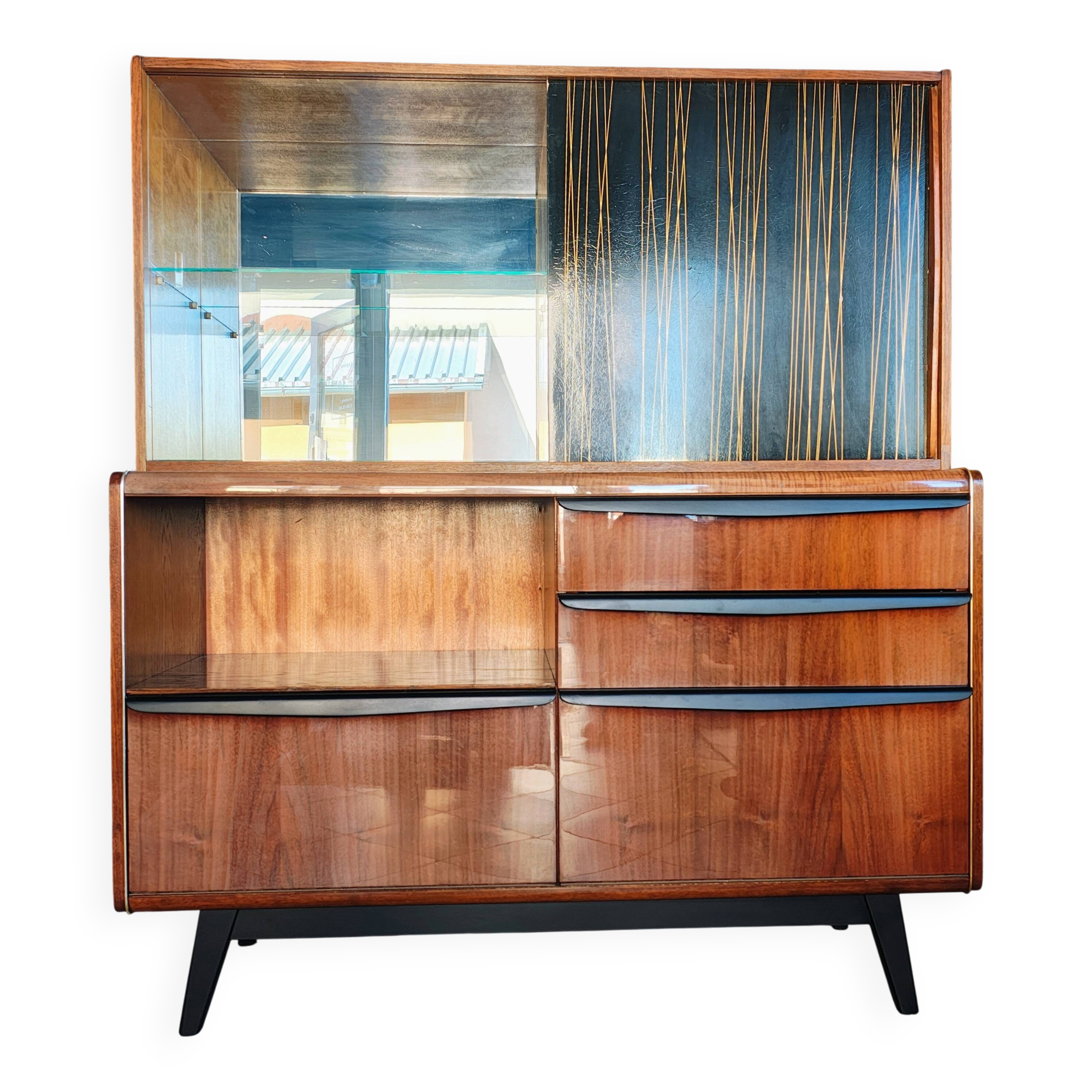 Czechoslovakian Cabinet by B. Landsman for Jitona, 1960s