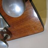 Locker room door-Hat hangers