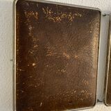 Vintage mirror 1930 triptych barber hairdresser - 30 x 78 cm