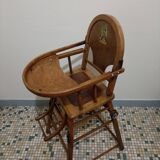 Chaise haute ancienne