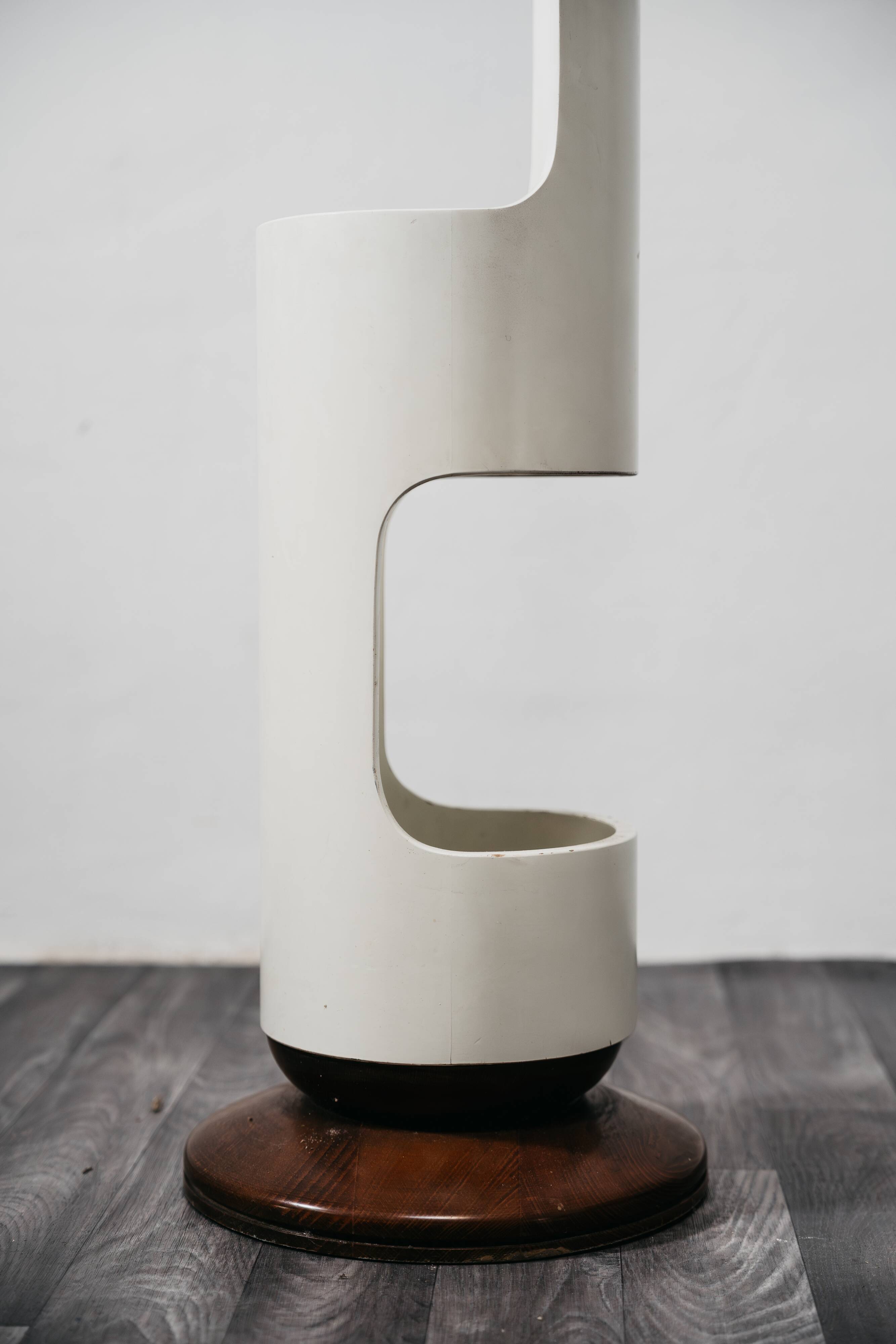 Appendiabiti Vintage portaombrelli Attr. Joe Colombo, anni '60 Design