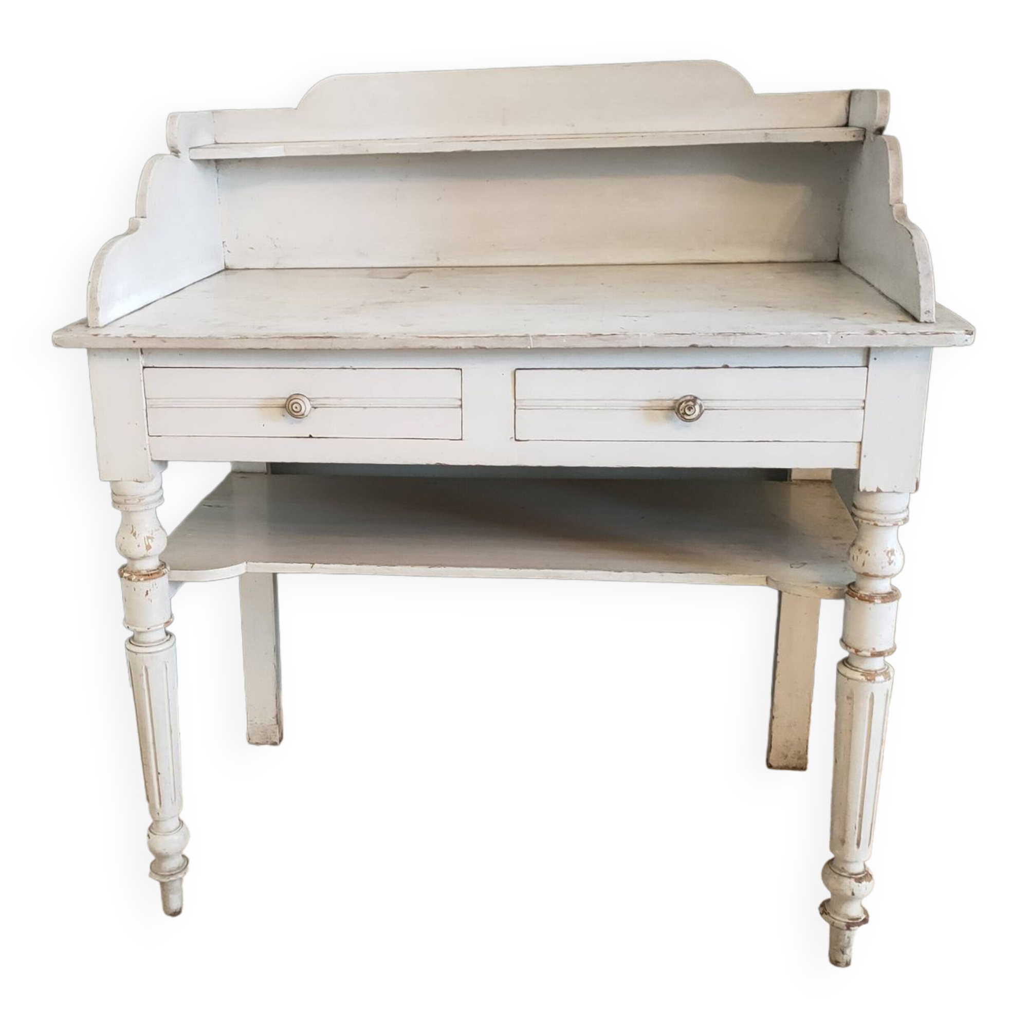 Dressing table dressing table in painted wood