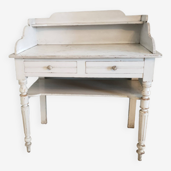 Dressing table dressing table in painted wood
