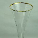 Vintage crystal flutes