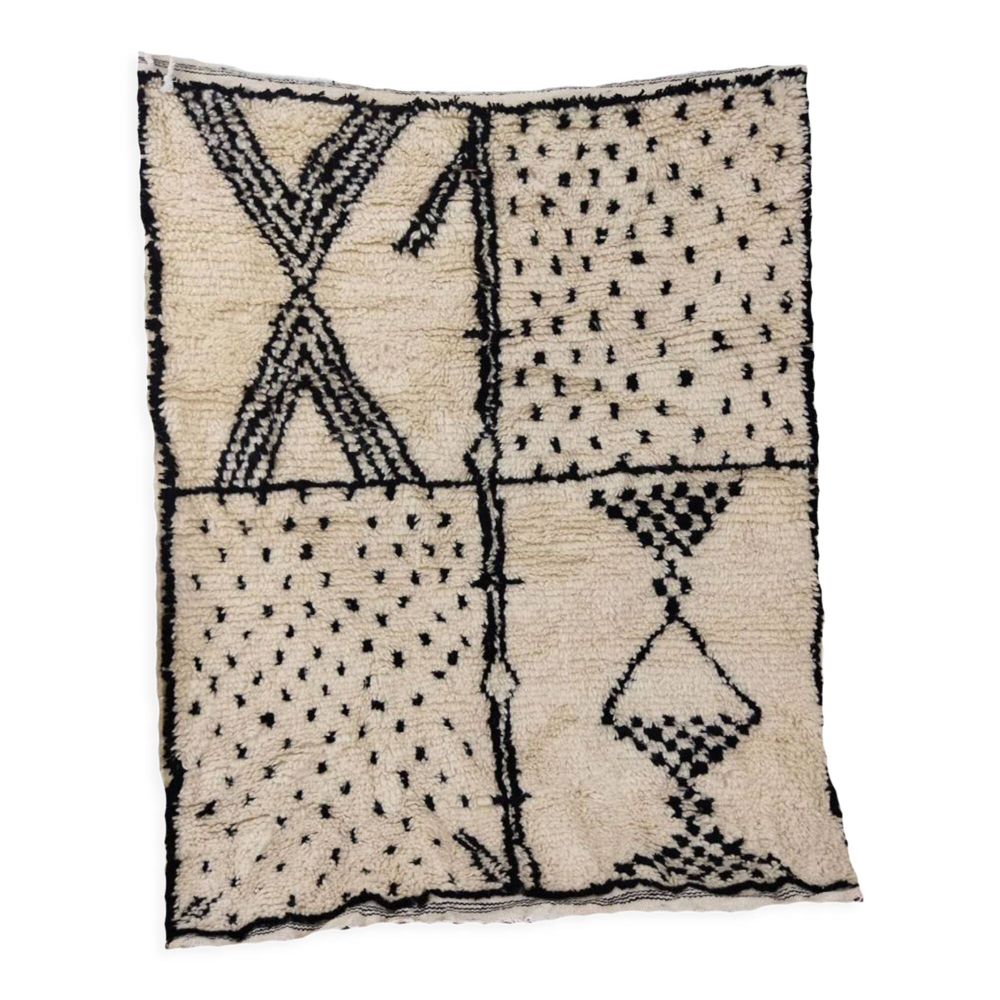 Tapis marocain beni ourain 150x110cm