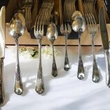 Silver-plated cutlery set - 103 pieces
