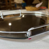 Art Deco mirror plateau Baccarat