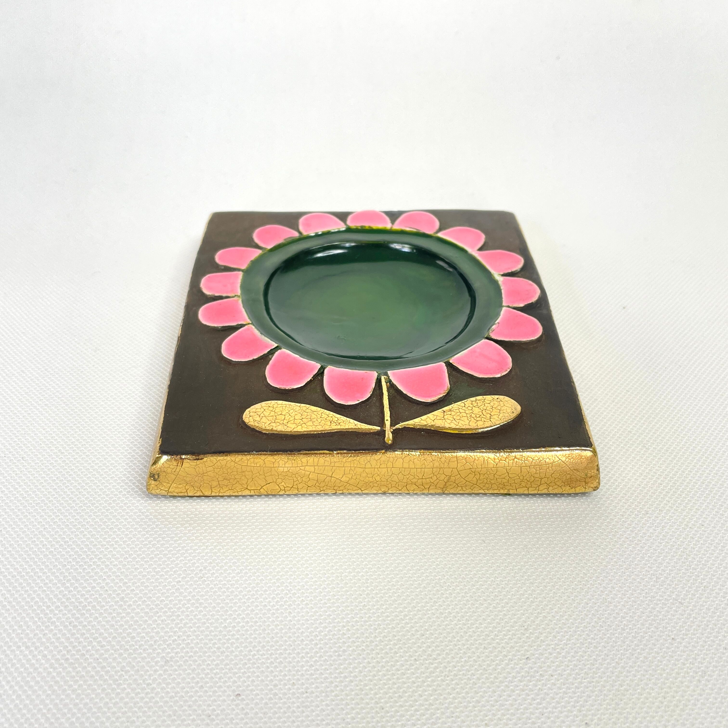 Rare Empty Baguier ceramic pocket by Mithé Espelt, 1975