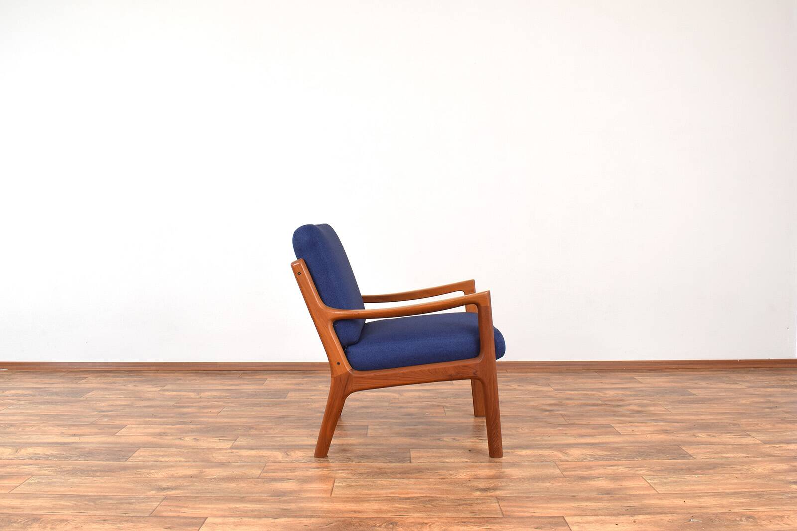 Danish Teak Senator Lounge Chair by Ole Wanscher for Cado, 1960s.
