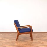 Danish Teak Senator Lounge Chair by Ole Wanscher for Cado, 1960s.