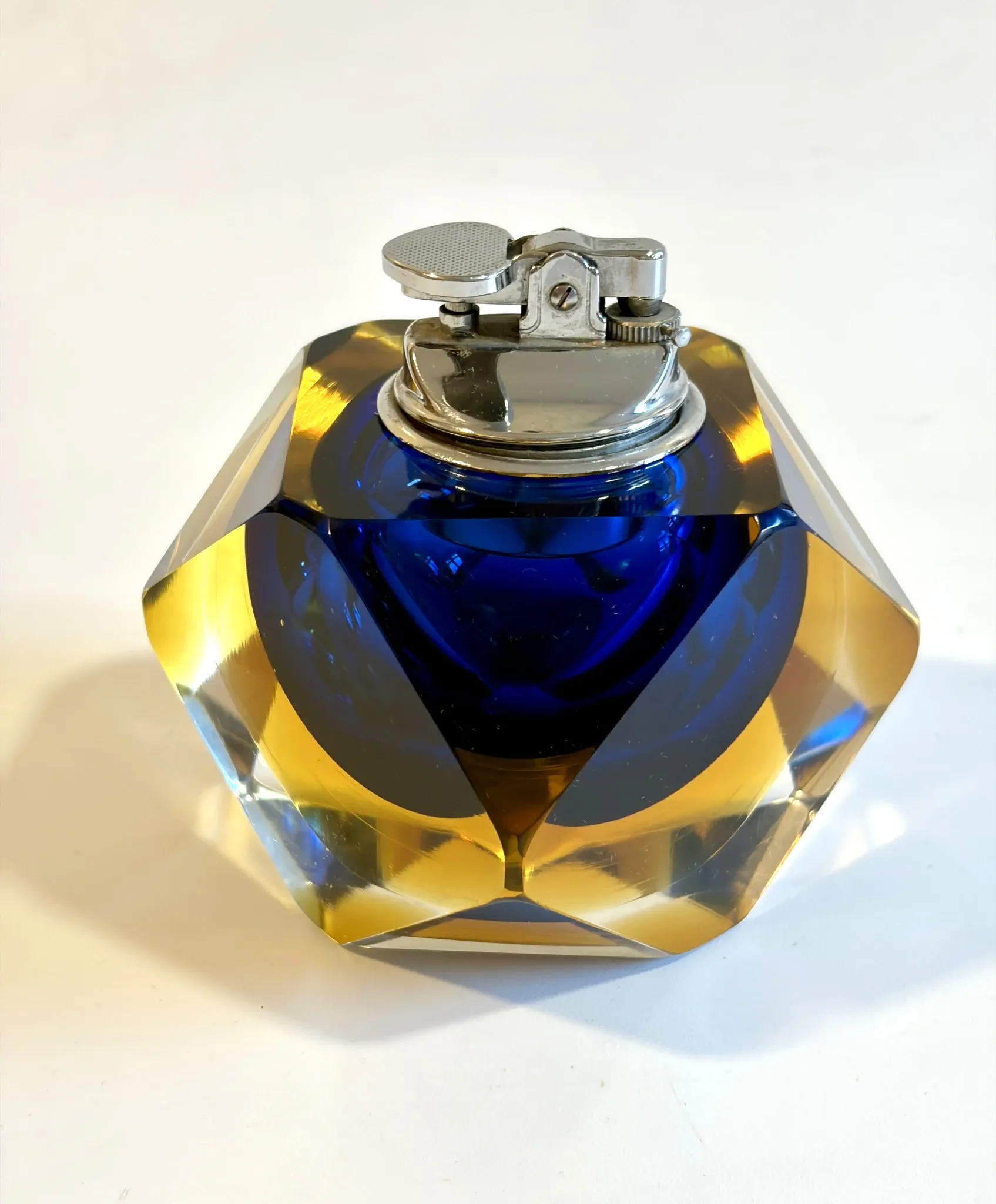Vintage Murano Sommerso Table Lighter