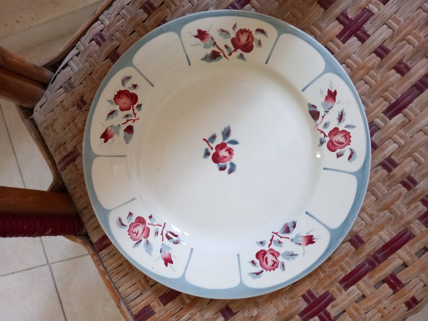 Digoin Sarreguemines plates