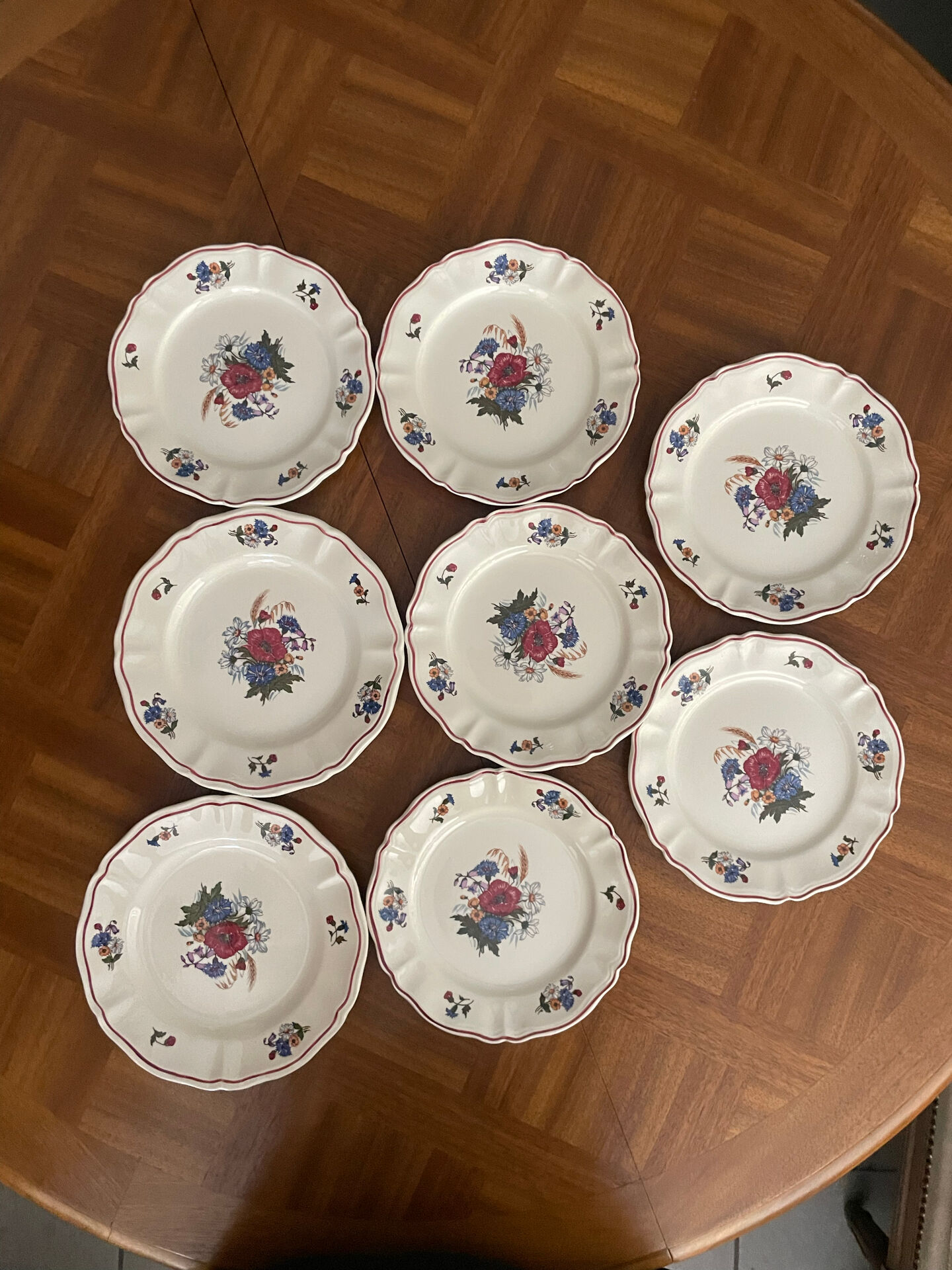 Service de table, Sarreguemines Agreste.39pcs