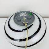 Zebra glass ball lamp by Eglo, 90s, vintage