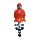 Vintage orange wall lamp östling gnosjö öjg sweden