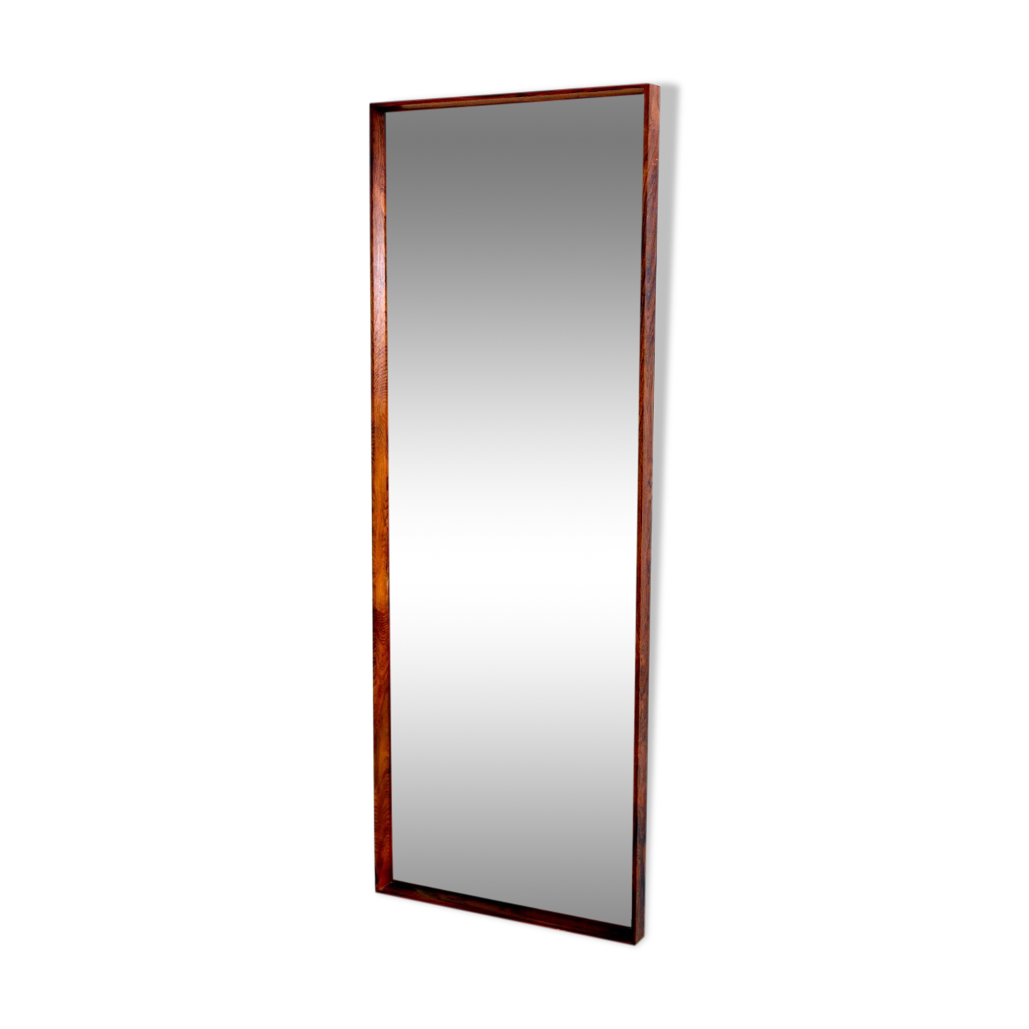 Rosewood mirror, Sweden, 1960, 122cm x 44cm