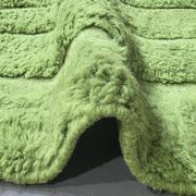 Contemporary Green Carpet - 316 x 242 cm