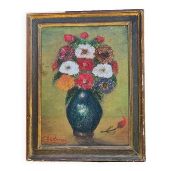 Tableau nature morte peinture sur toile