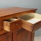 Ancient baroque walnut buffet with 3 drawers, France, 19th century