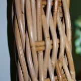 52 cm x 42 cm bamboo rattan mirror