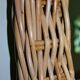 52 cm x 42 cm bamboo rattan mirror