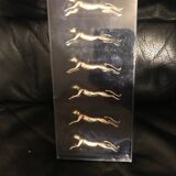 Set of 6 panther knife holders