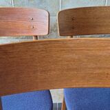 Mid century set of 6 teak dining chairs by Farstrup, Denmark 1960s