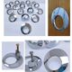 Lot de 18 boutons de meuble métal chromé design années 70