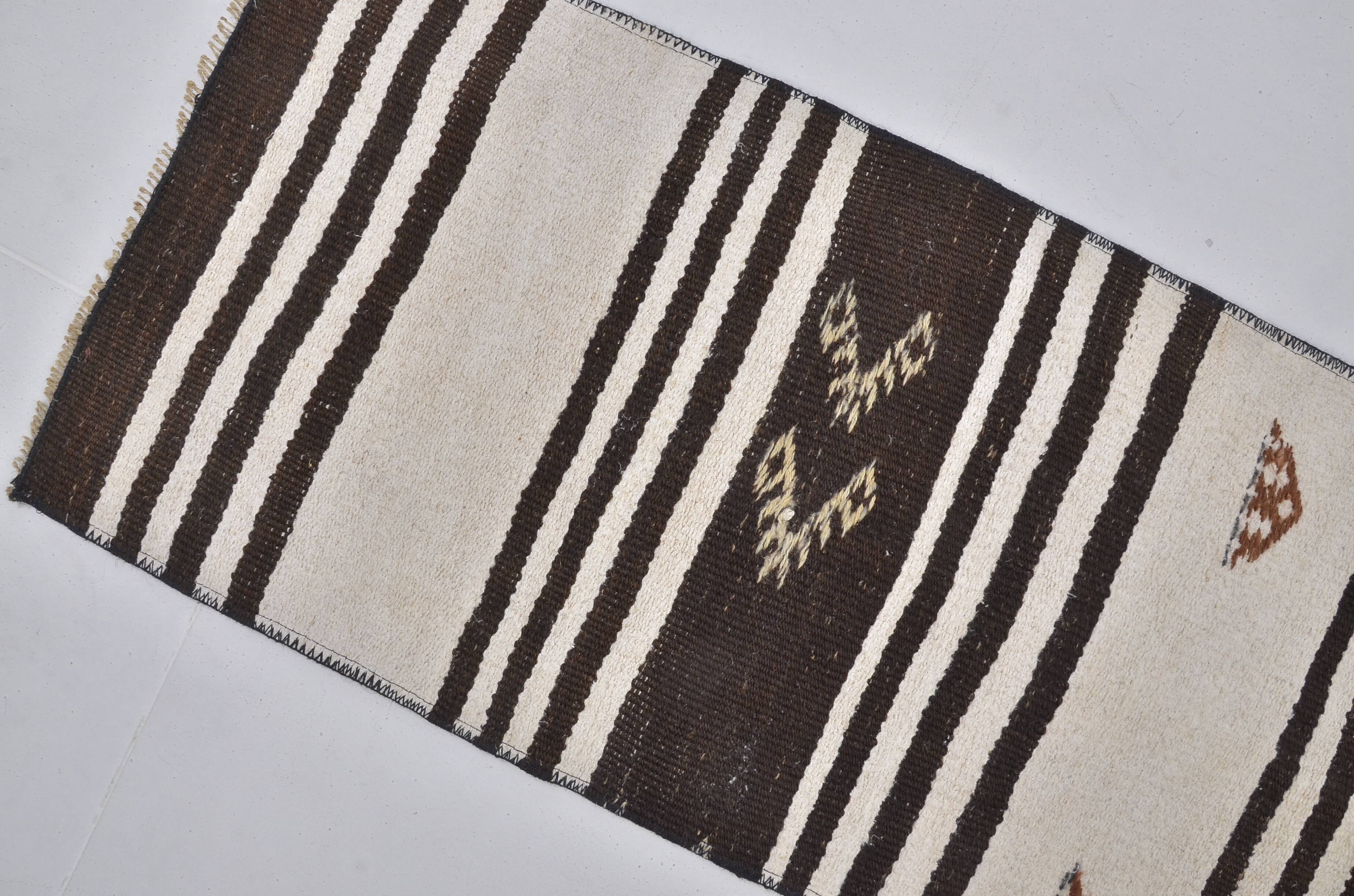 Vintage Stripe Hemp Kilim sku 3961