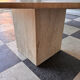 Vintage coffee table in travertine