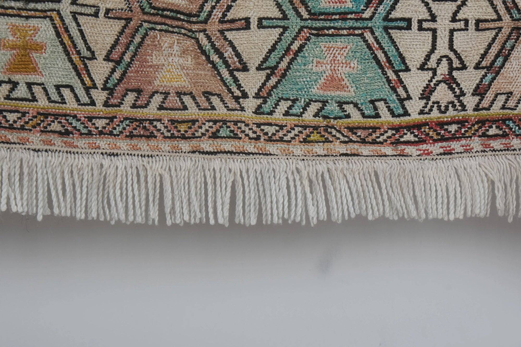 Tapis turc vintage fait main