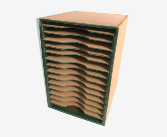 Casier de tri rangement en bois