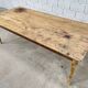 1900s pine and oak farmhouse table