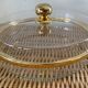 Vintage Hollywood Regency style catchall tray