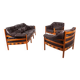 Coja Living Room Set by Sven Ellekaer – 3-Seater Sofa and 2 Lounge Chairs i