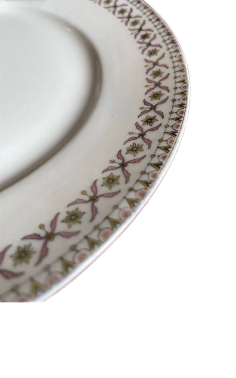 Service 5 pieces in Limoges porcelain