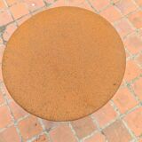 Wrought iron garden coffee table