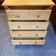 Pine chest of drawers