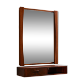 Rosewood framed mirror, Set of 2