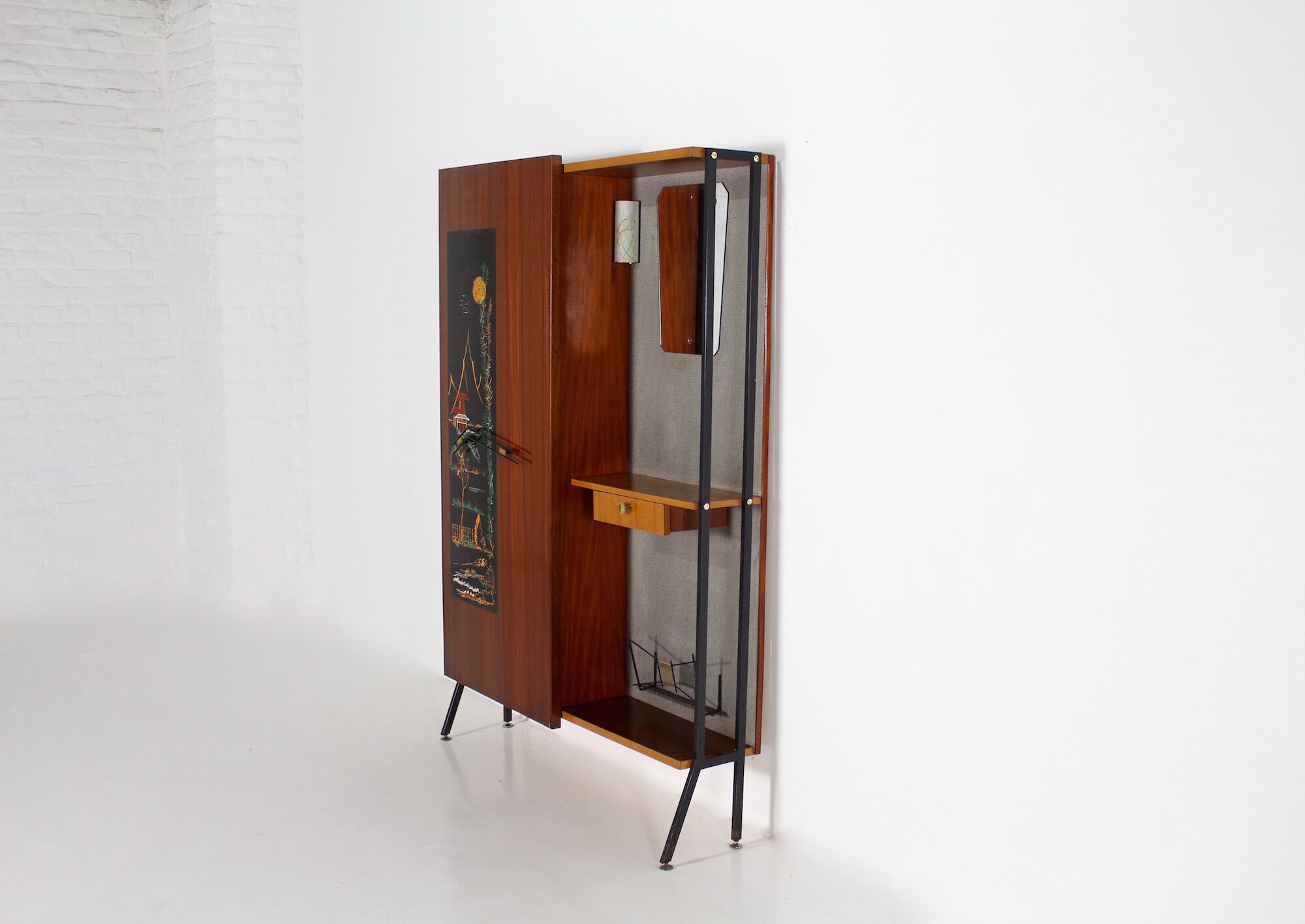 Combined furniture Japanese dressing room 1950