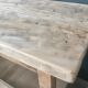 Workbench made of light wood