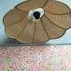 Rattan flower hanging lamp