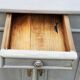 Buffet parisien début XXième siècle en bois massif patine grise